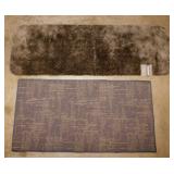 Berber-style hallway carpet runner rug,