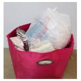 Craft & fabric materials: satin - bow accent -
