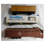 Railroad train locomotive engines & cars parts