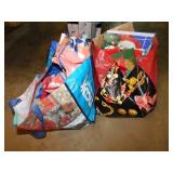 Christmas gift bags & boxes w/ reusable tote bags