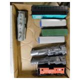 8 metal railroad train locomotive engine parts &