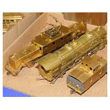 Sam Hougsa Korea brass locomotive train engine -