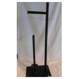 Freestanding Toilet Paper Holder, 23" tall