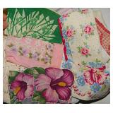Vintage handkerchiefs hankies - Hand crocheted