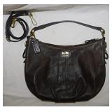 Coach leather Madison convertible hobo purse,