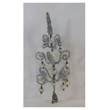 Antique Germany mercury glass & tinsel Christmas