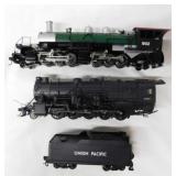 12 railroad train locomotive engines & tender
