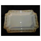 3 vintage serving platters