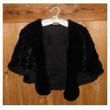 Ladies seal fur cape - Marshall Field & Co.