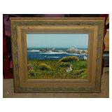 California seascape photo in frame - Hawaii wall
