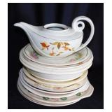 6 Vintage ceramic pie plates - Cake plates -