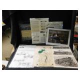 Laminated train  information & maps