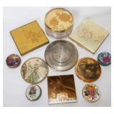 Vintage ladies compacts - Purse mirror - Powder
