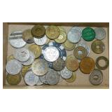 Foreign coins & tokens