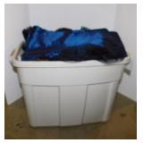 Tote of fabrics: satin - lace - tulle -