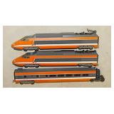 Lima Italy 7 pc. Passenger railroad train w/