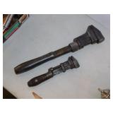 Antique Coes 8" long monkey wrench - Bemis & Call