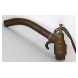 Morrison Bros. brass fuel pump nozzle