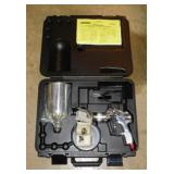 DeVilbiss gravity feed spray gun w/ manual in