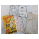 Vintage foreign & domestic road maps:  Triborough
