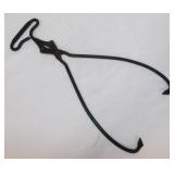 Antique Peerless wrought iron ice block tongs