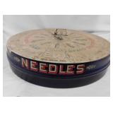 Antique Boye Needle Co. display case full of