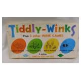 Vintage toys: Tiddly Winks board game -