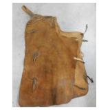 Antique leather cowboy chaps
