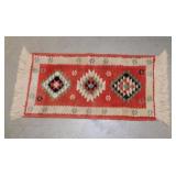 Vintage Turkish Anatolian handmade flat weave