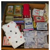Nudell plastic playing card double deck tray -