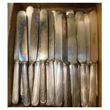 40 National plate butter knives