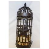 USA metal cage for wine bottle corks, 15" tall