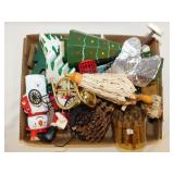 Enesco wooden Christmas trees & ornaments