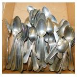 70 National nickel plate teaspoons