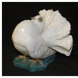 Vintage Rosenthal porcelain white dove figurine,