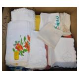 Dinner napkins, both vintage & new still w/ price