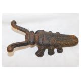 Cast iron beetle boot jack - Deer antler shed