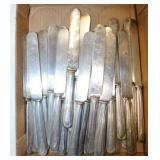 30 National plate butter knives