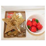 Vintage stand-up Christmas star, angels