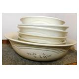 7 vintage Pfaltzgraff Heirloom bowls: