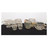 Vintage Jeannette Glass National pattern ribbed
