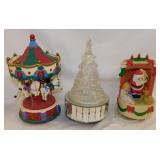 Christmas Around the World tree music box -