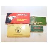 4 boxes vintage .25 automatic cal. ammunition