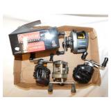4 Quantum fishing reels: Bob Dance - EX 400 -
