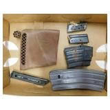 5 ammo ammunition clips - Super X rubber stock