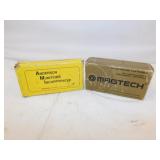 2 box centerfire ammunition cartridges: Anderson