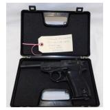 Bruni Italy ME-P 8 mm blank pistol in case with
