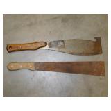 Plymouth Columbia sugar cane knife - Straight