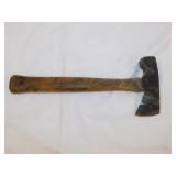 Vintage roofing hammer hatchet, 12"