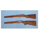Chinese SKS and .22 cal. bolt action rifle stocks